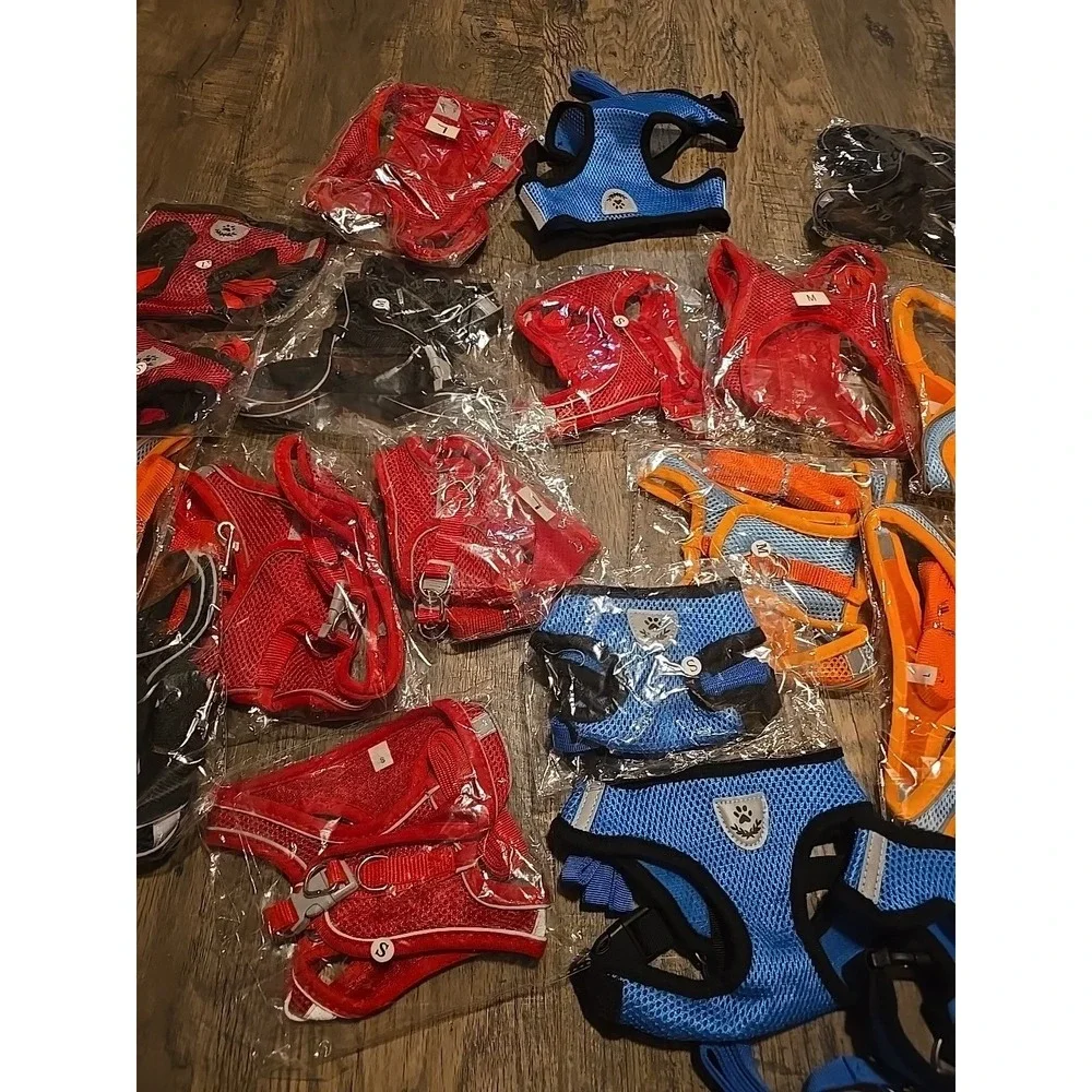 Dog And Cat Harness Lot